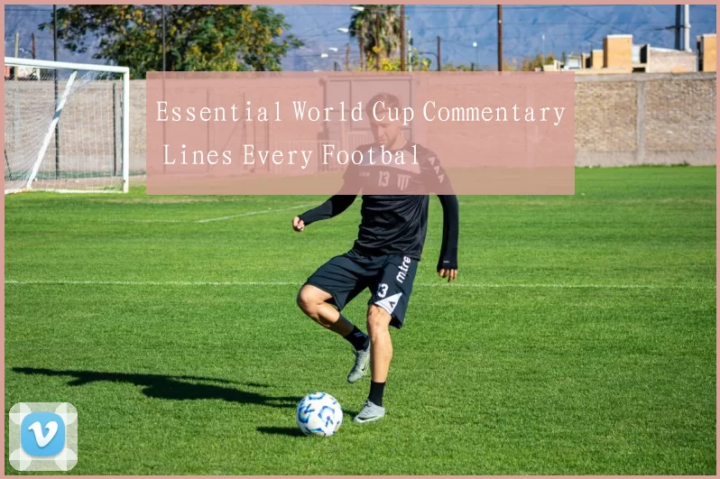Essential World Cup Commentary Lines Every Footbal