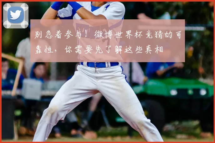 别急着参与！微博世界杯竞猜的可靠性，你需要先了解这些真相